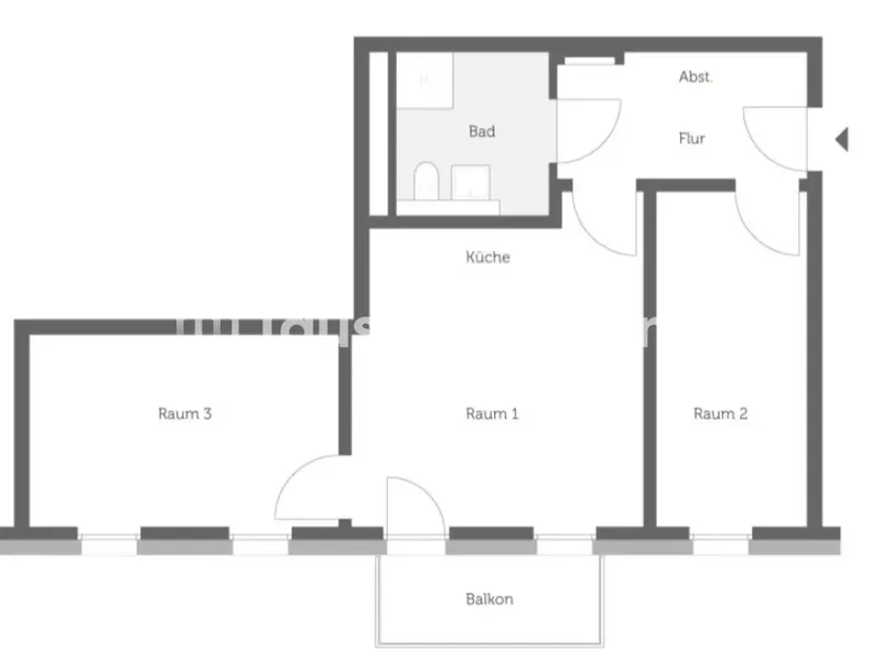 Tauschwohnung:  3 Z Wohnung am Spree für min. 3 Z in 62/SB oder Dahlem — photo 1